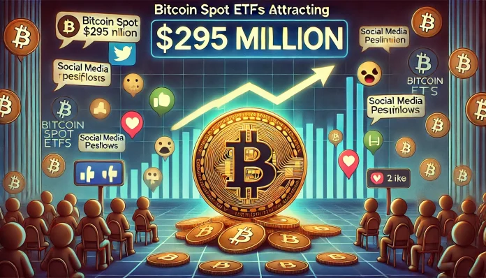 bitcoin-spot-etfs-attract-295-million-despite-social-media-pessimism