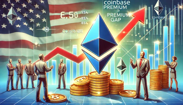 u-s-investors-show-increased-buying-of-ethereum-boosting-the-coinbase-premium-gap-signaling-potential-price-gains