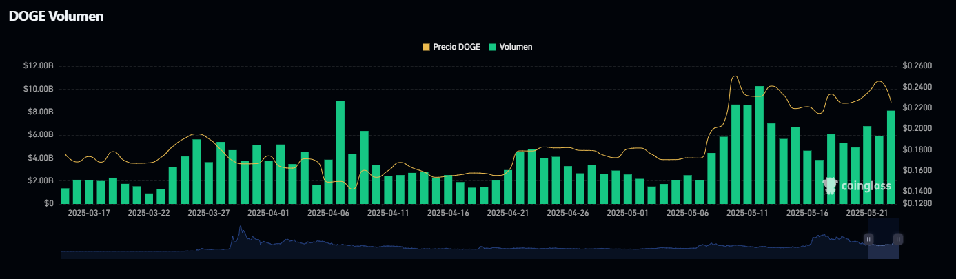 DOGE-Volumen