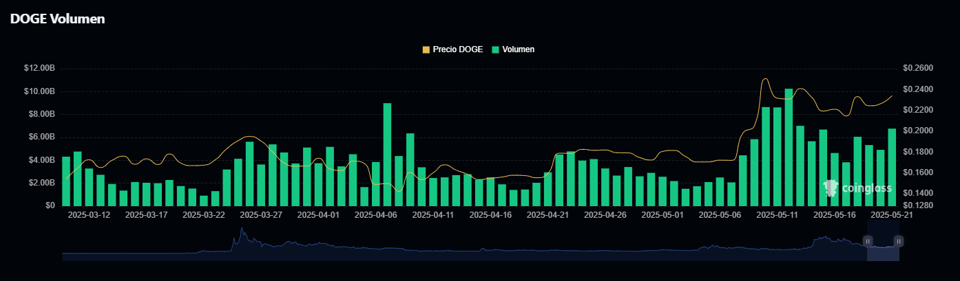 DOGE-Volumen