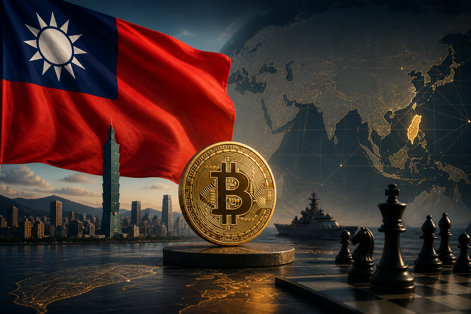 Taiwan Considers Bitcoin Reserve Strategy Amid Rising Geopolitical Risks