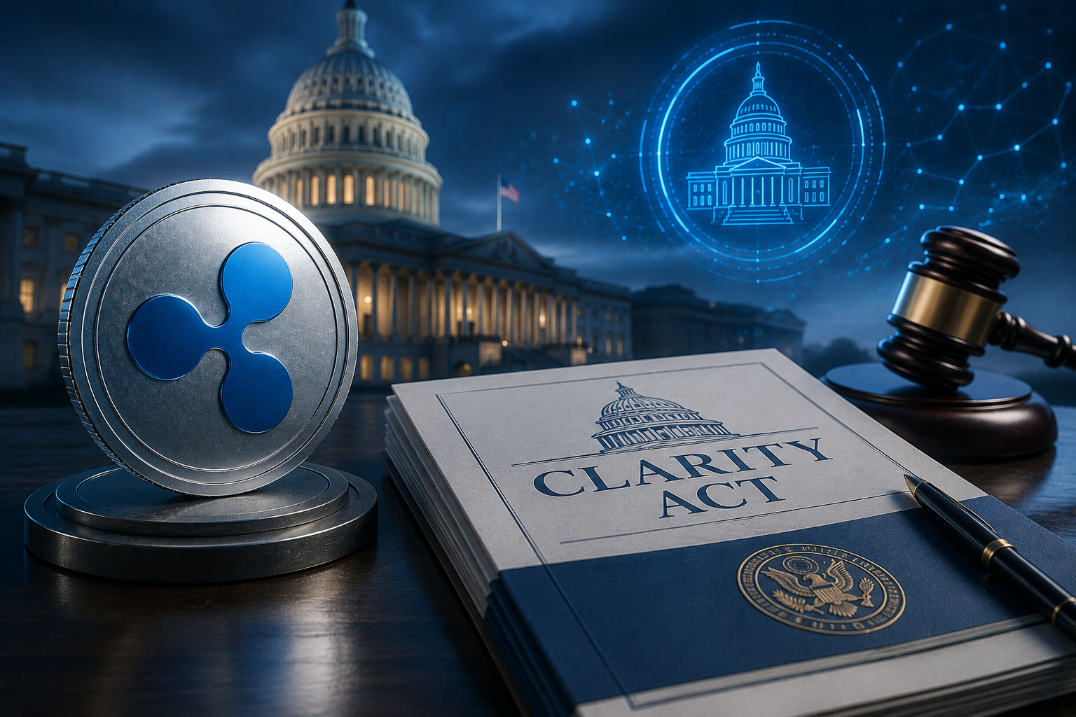 Ripple CEO Says CLARITY Act Is a Done Deal as Senate Prepares Markup