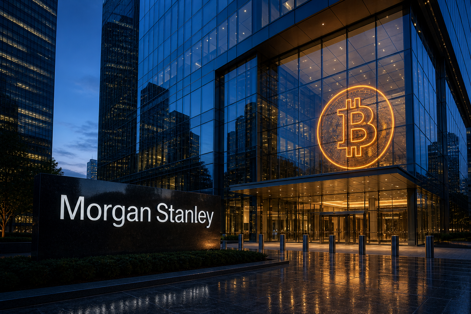 Morgan Stanley vede o cerere neexploatată pentru Bitcoin din partea băncilor din SUA